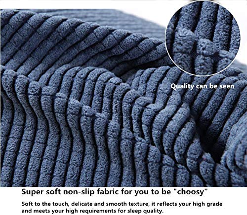 QAZW Corduroy Reading Pillow for Bed - Breathable Wedge Pillow with Back Support for Pain Relief, Detachable TV Backrest, Washable & Fade-Resistant - Perfect for Reading, Watching TV, or Relaxing in Bed