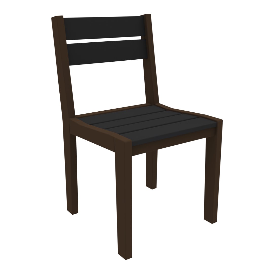 Stylish Coastline Cafe Dining Chair - Modern Wooden Bistro Chair for Kitchen, Restaurant & Patio - Perfect for Home, Cafe & Outdoor Dining