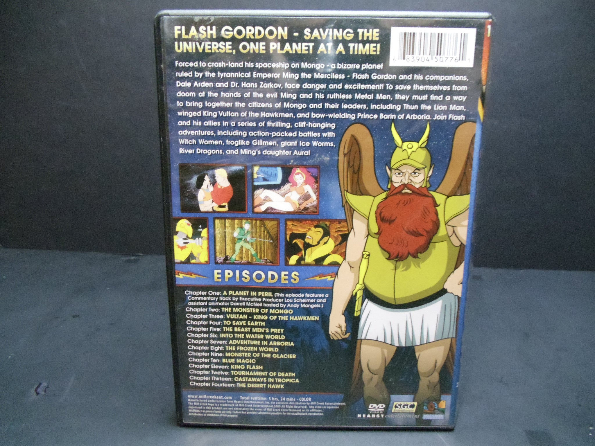 Flash Gordon Adventures (2-Disc DVD, 2009) | Classic Sci-Fi Action Movie | Perfect for Movie Nights & Collector's Shelves
