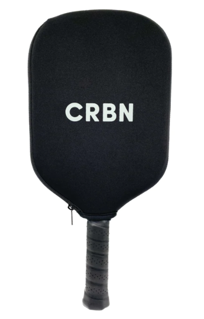 Premium CRBN¹ Elongated Pickleball Paddle - Lightweight Carbon Fiber Design for Enhanced Control & Power (White) - Perfect for Competitive Play & Outdoor Recreation