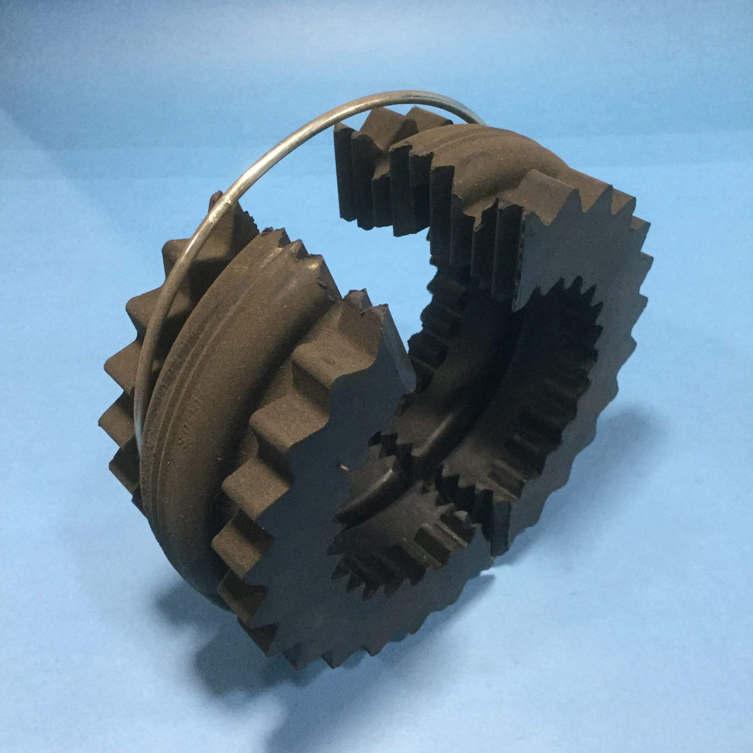 8 Pack Flexible Coupling Sleeves - Heavy Duty Rubber Hose Connectors for Plumbing, HVAC & Industrial Pipes - Perfect for Water, Gas & Air Line Connections