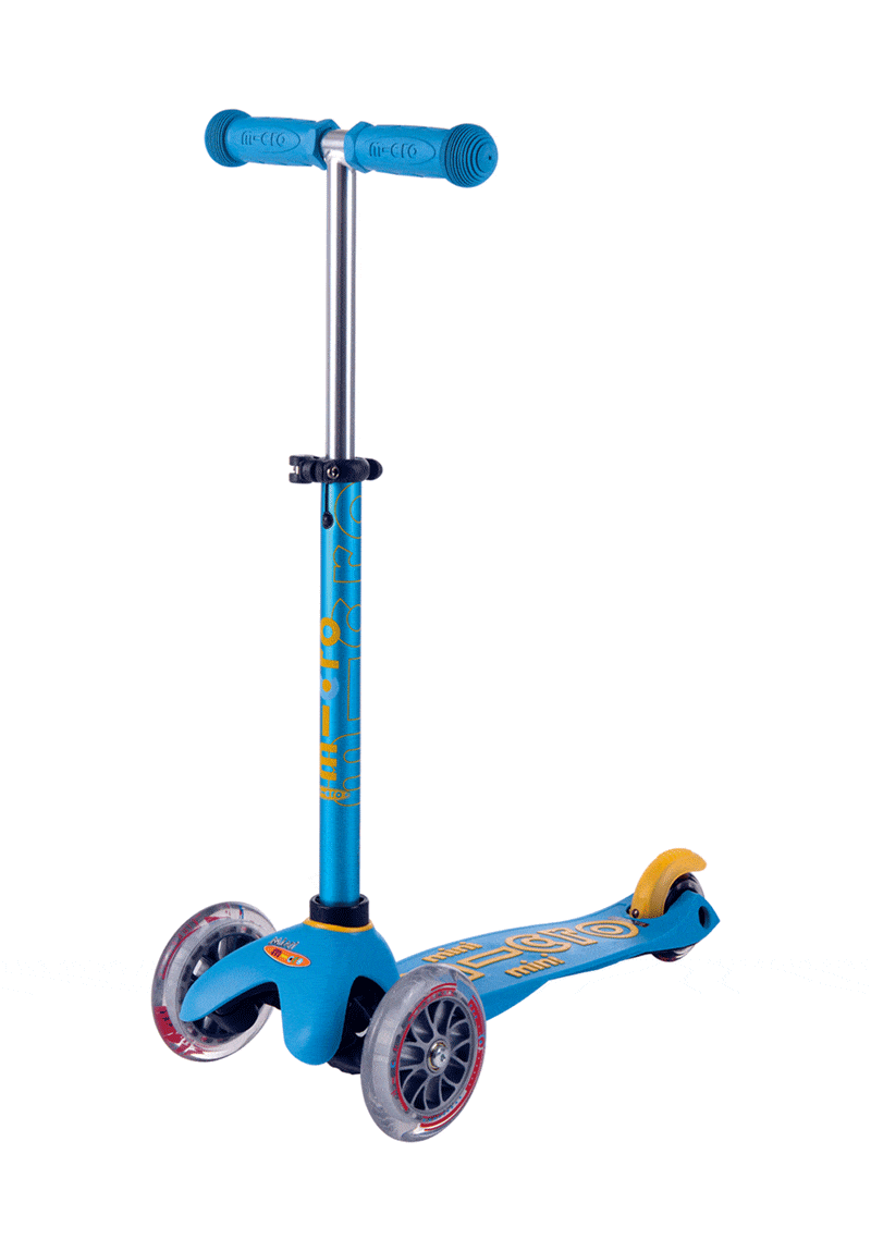 Micro Kickboard Micro Mini Deluxe Scooter - 3 Wheel Kick Scooter for Kids Ages 2-5 | Adjustable Handlebar, Lightweight & Durable | Perfect for Outdoor Play, Park Rides & Neighborhood Fun