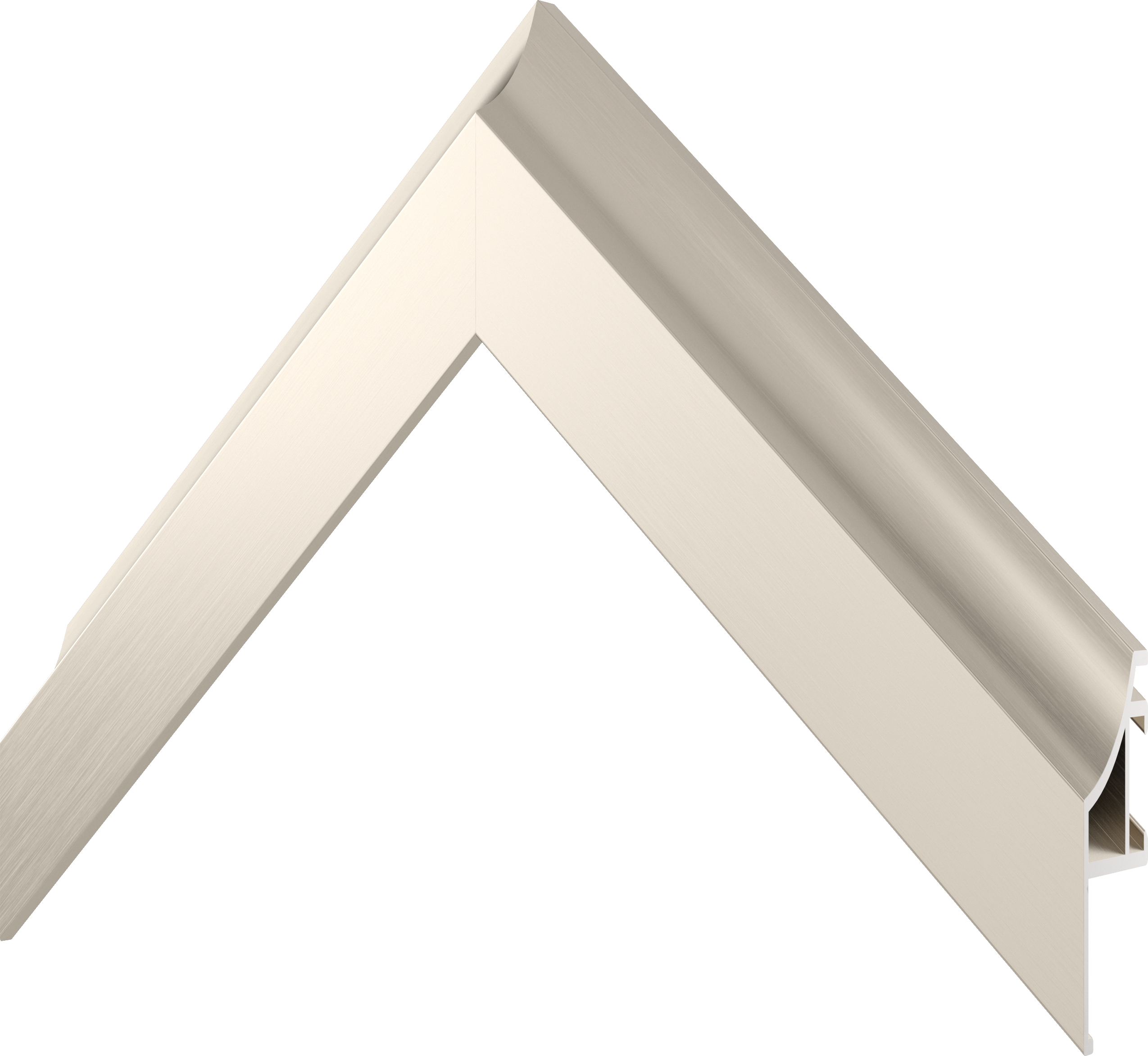 Premium German Silver Alloy Scoop for Samsung Frame TV Bezel - Perfect for Easy Installation & Screen Protection