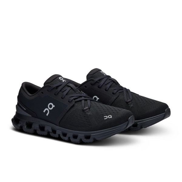 Women's Cloud X 4 Running Shoes - Black/Eclipse - Lightweight Comfortable Sneakers for Jogging, Gym Workouts & Daily Wear