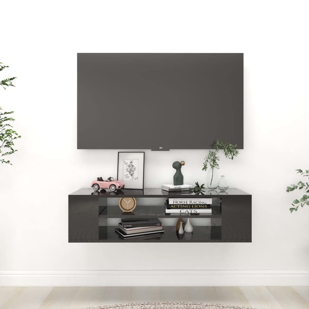 Modern Floating TV Stand Wall Mount - 39.4