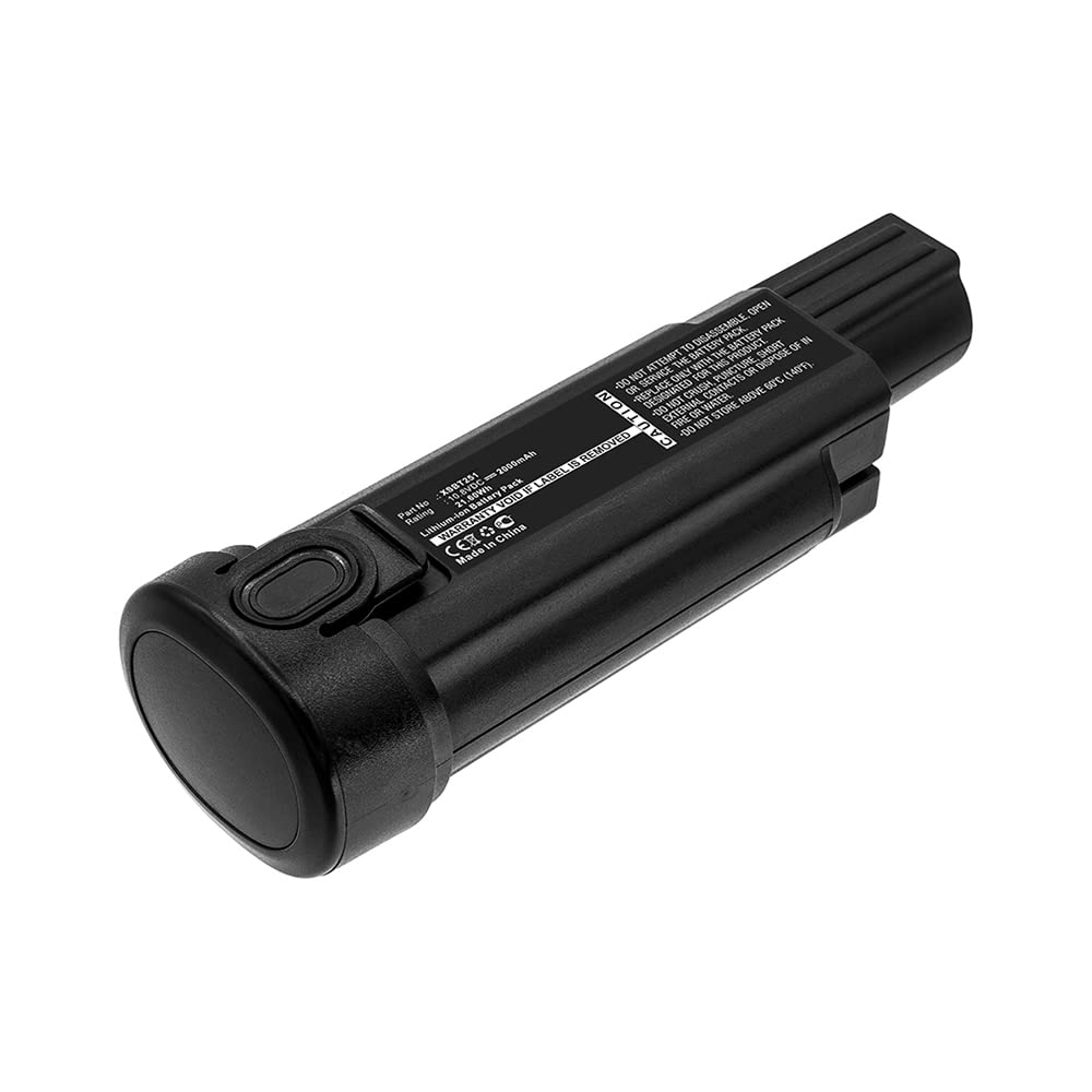 Synergy Digital Shark WV251 Vacuum Cleaner Battery - 10.8V 2000mAh Li-ion Replacement Battery for Shark XSBT251 & XSBT251EU - Ultra High Capacity Vacuum Cleaner Battery for Deep Cleaning & Pet Hair Removal