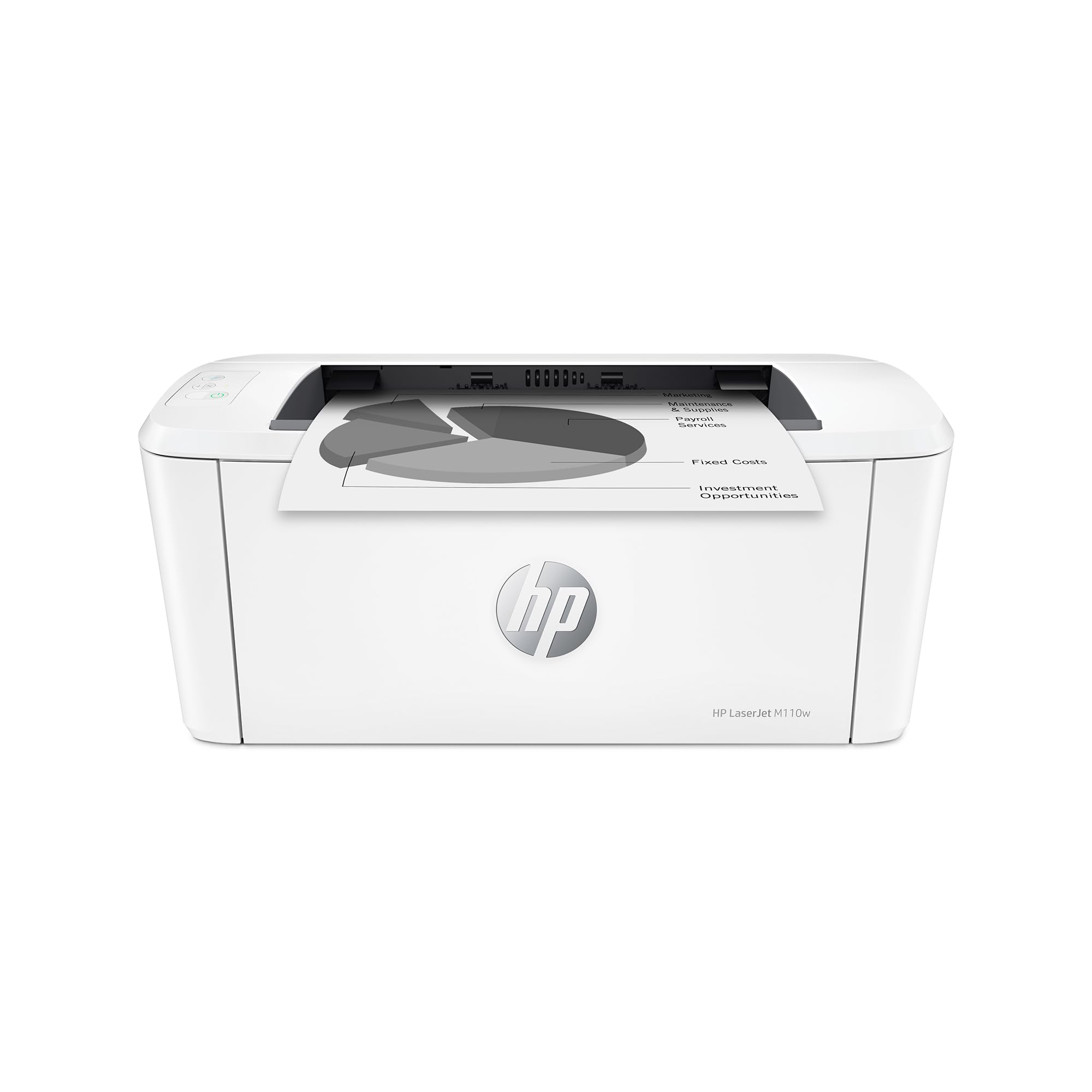 HP LaserJet M110w Wireless Printer - Fast Printing, Easy Setup, Mobile & Cloud Compatible - Ideal for Home Office & Small Business Workspaces
