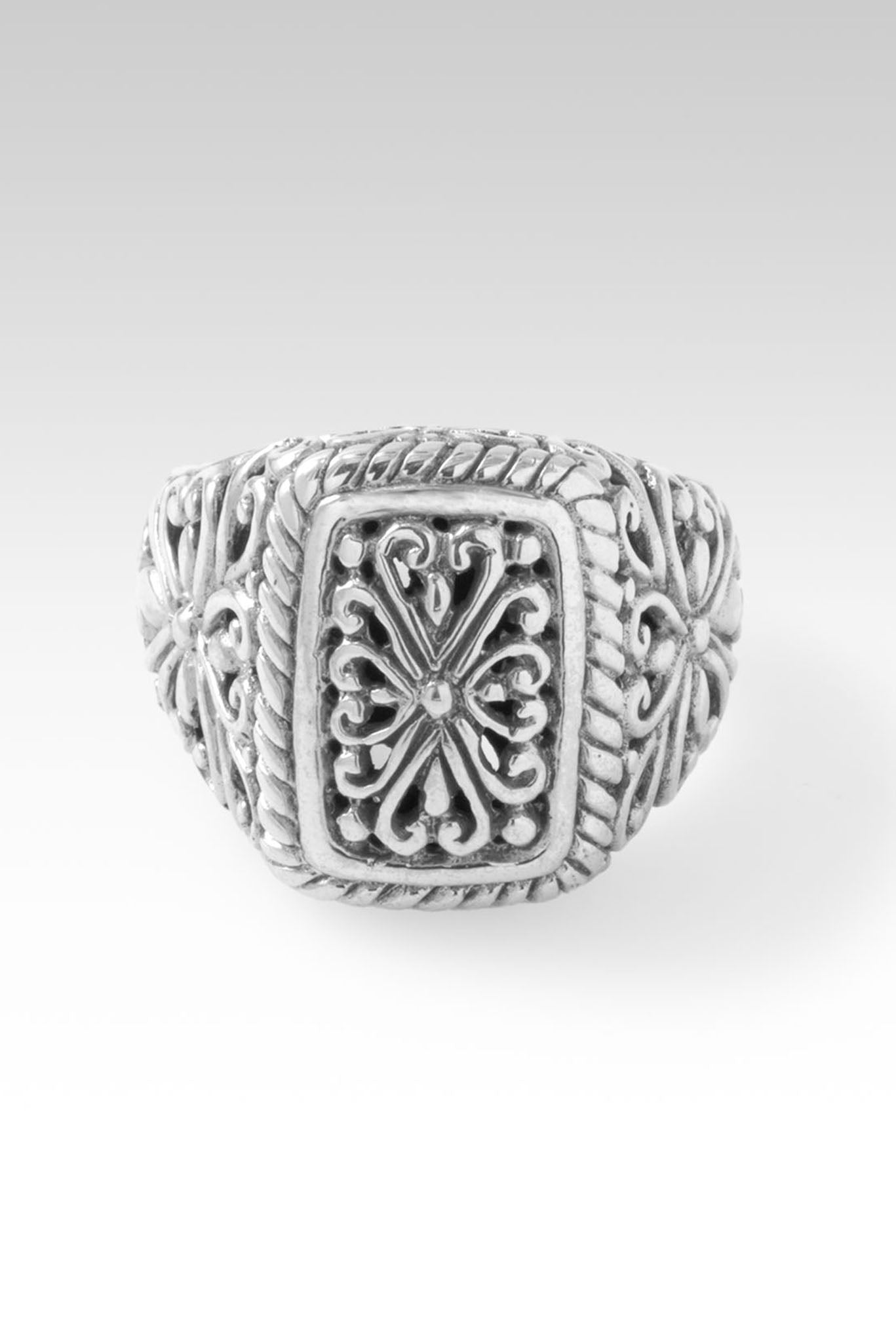 Everything Will Be Alright Silver Ring - Inspirational Jewelry for Women, Gift for Her, Daily Wear & Special Occasions