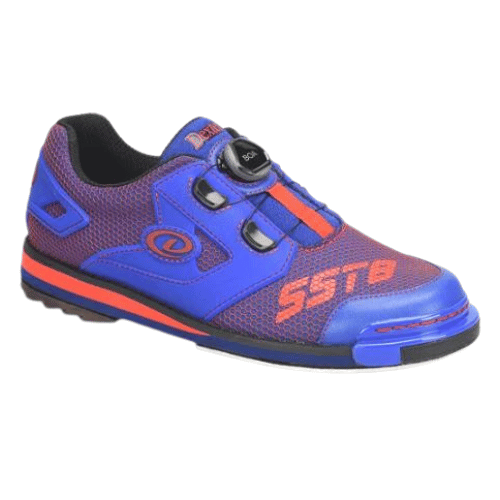 Dexter Men's SST 8 Power Frame BOA Bowling Shoes - Blue/Red - Comfortable & Lightweight for Competitive Bowling & League Play