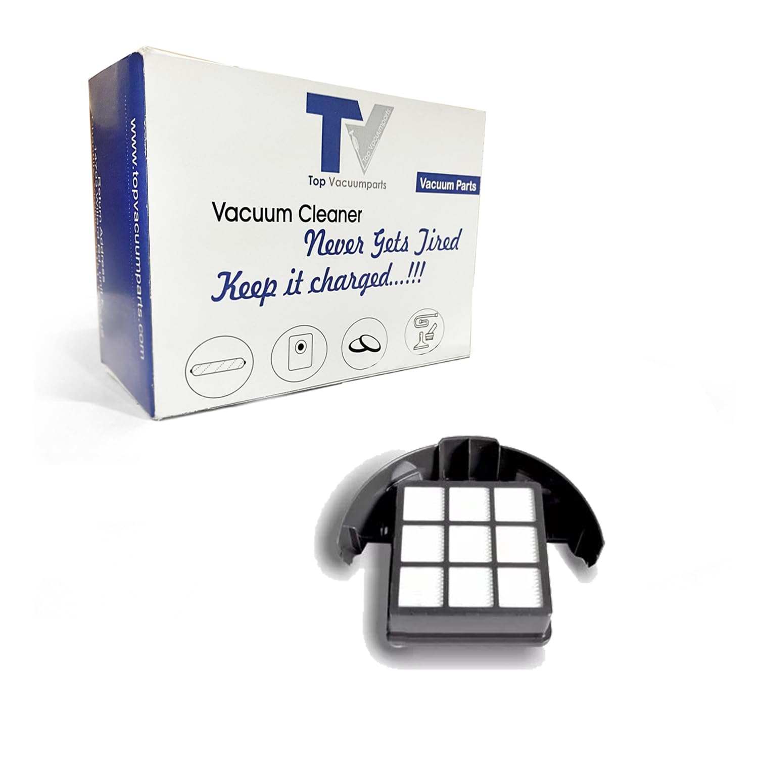 Hoover UH70120 Vacuum Cleaner HEPA Exhaust Filter Replacement Part #440013493 – Compatible with Various Hoover Models, Ideal for Home Cleaning and Allergen Reduction