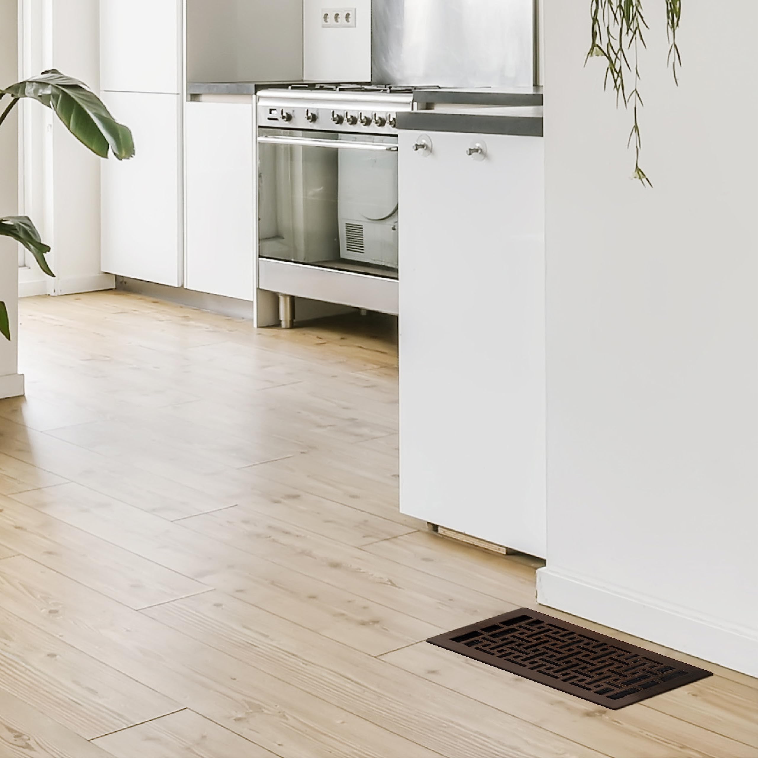 Oriental Floor Register 6x12