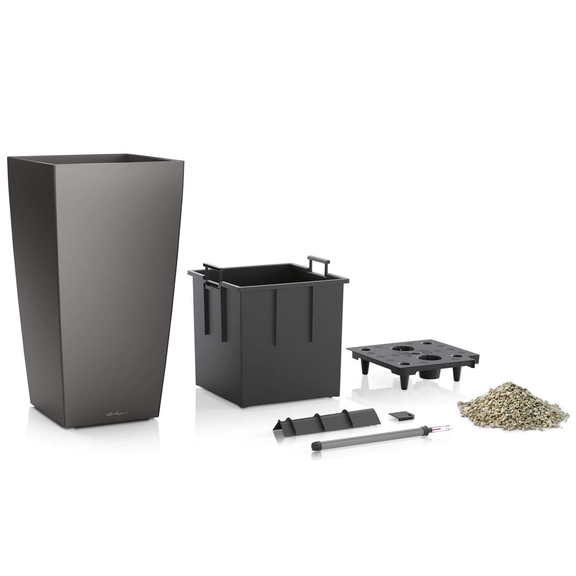 Lechuza CUBICO 30 Self-Watering Planter - 11.8