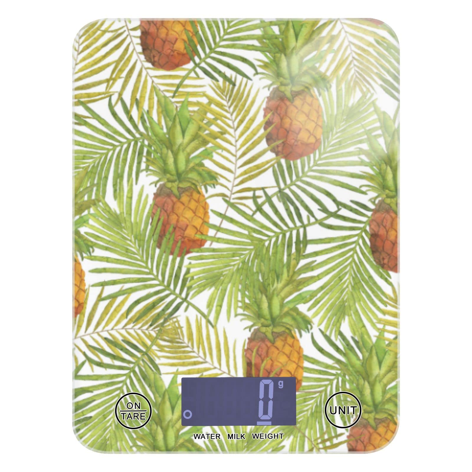 Premium Digital Kitchen Scale for Fruits, Pineapple, Cooking & Baking - Accurate Ounces/Grams Measurement, Waterproof, Weight Loss Tracking - Perfect for Home, Restaurant & Meal Prep