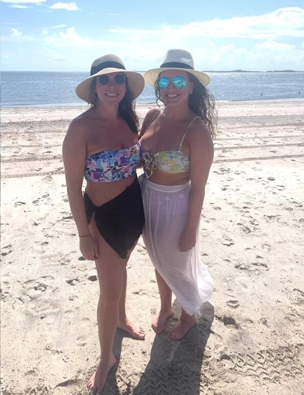 OmicGot Women's Beach Cover Up - Flowy Swimsuit Sarong Wrap & Maxi Skirt for Pool, Vacation & Summer Outfits
