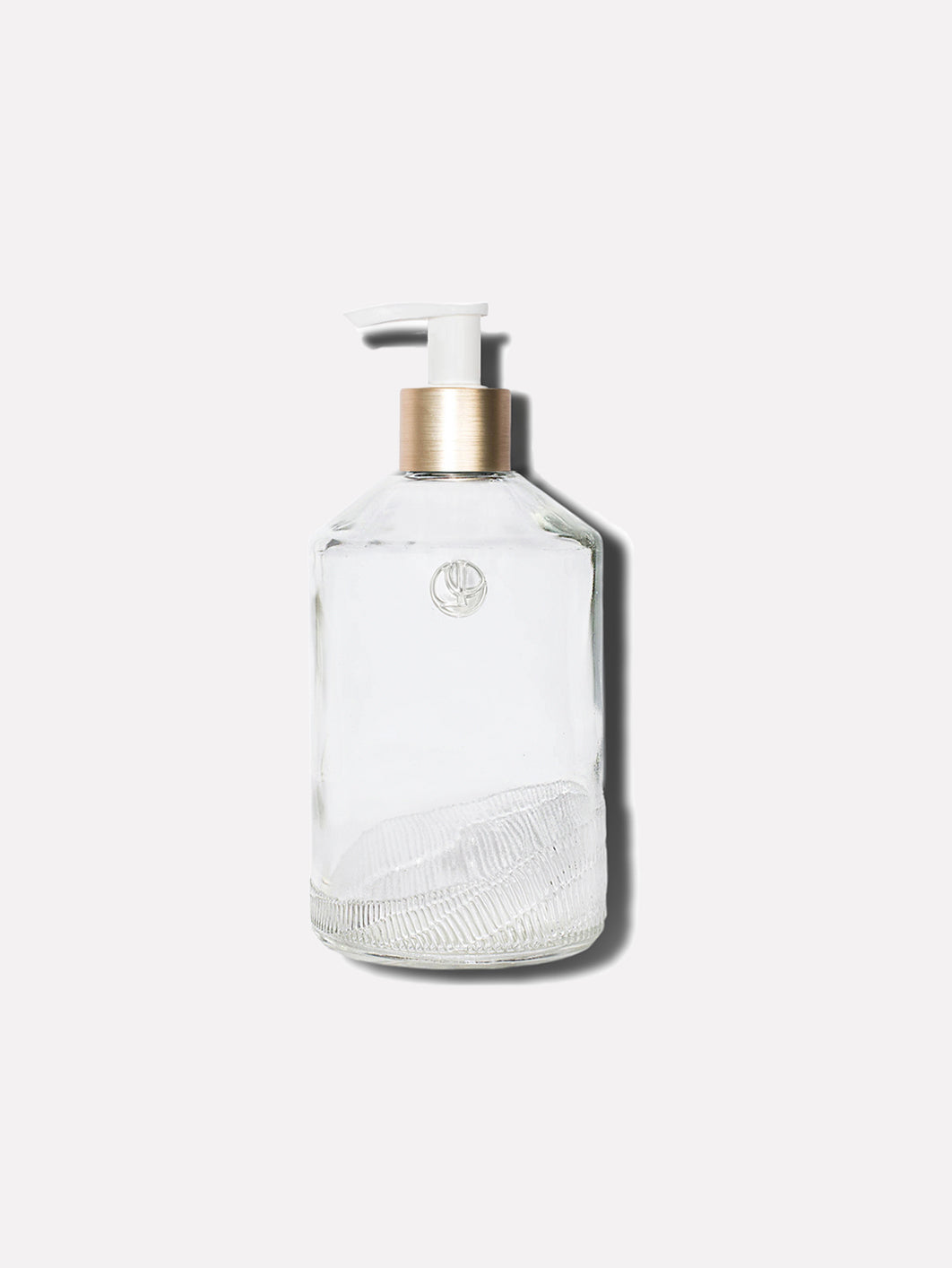 10 oz Clear Glass Empty Soap Bottle for Hand Wash & Lotion | Petite Refillable Dispenser | Perfect for Bathroom, Kitchen & Travel