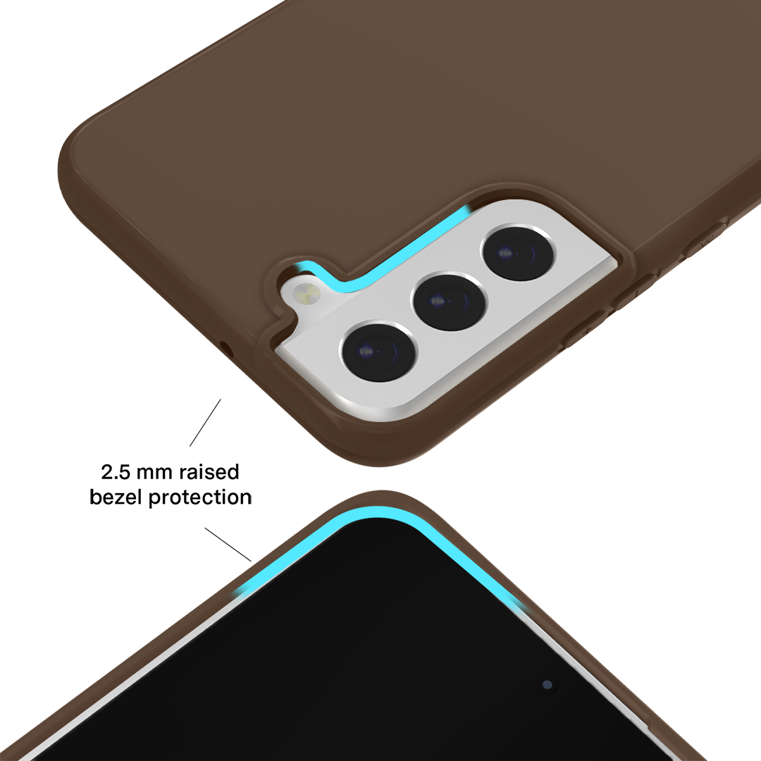 Samsung Phone Case in Espresso Brown - Durable Protective Cover for Galaxy Series | Perfect for Home, Office & Travel
