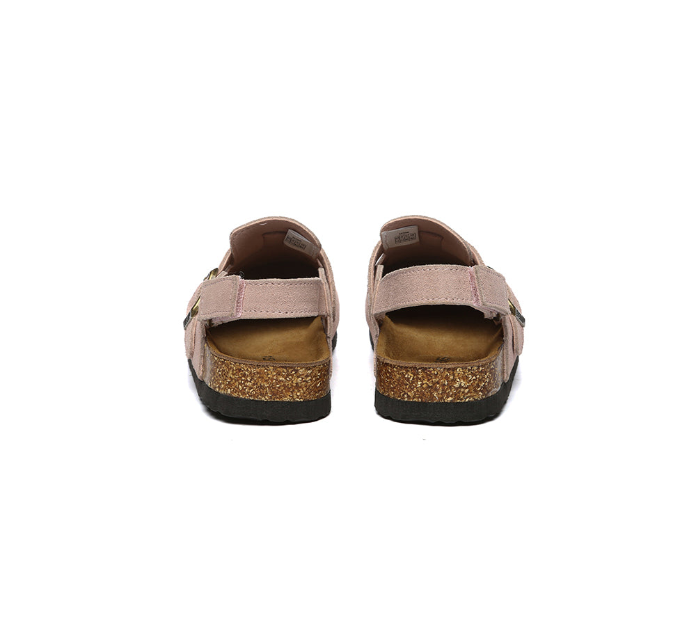 EVERAU® Adjustable Buckle Strap Kids Sandals - Comfortable Slingback Flat Clogs for Boys & Girls | Perfect for Beach, Pool & Summer Outdoor Play
