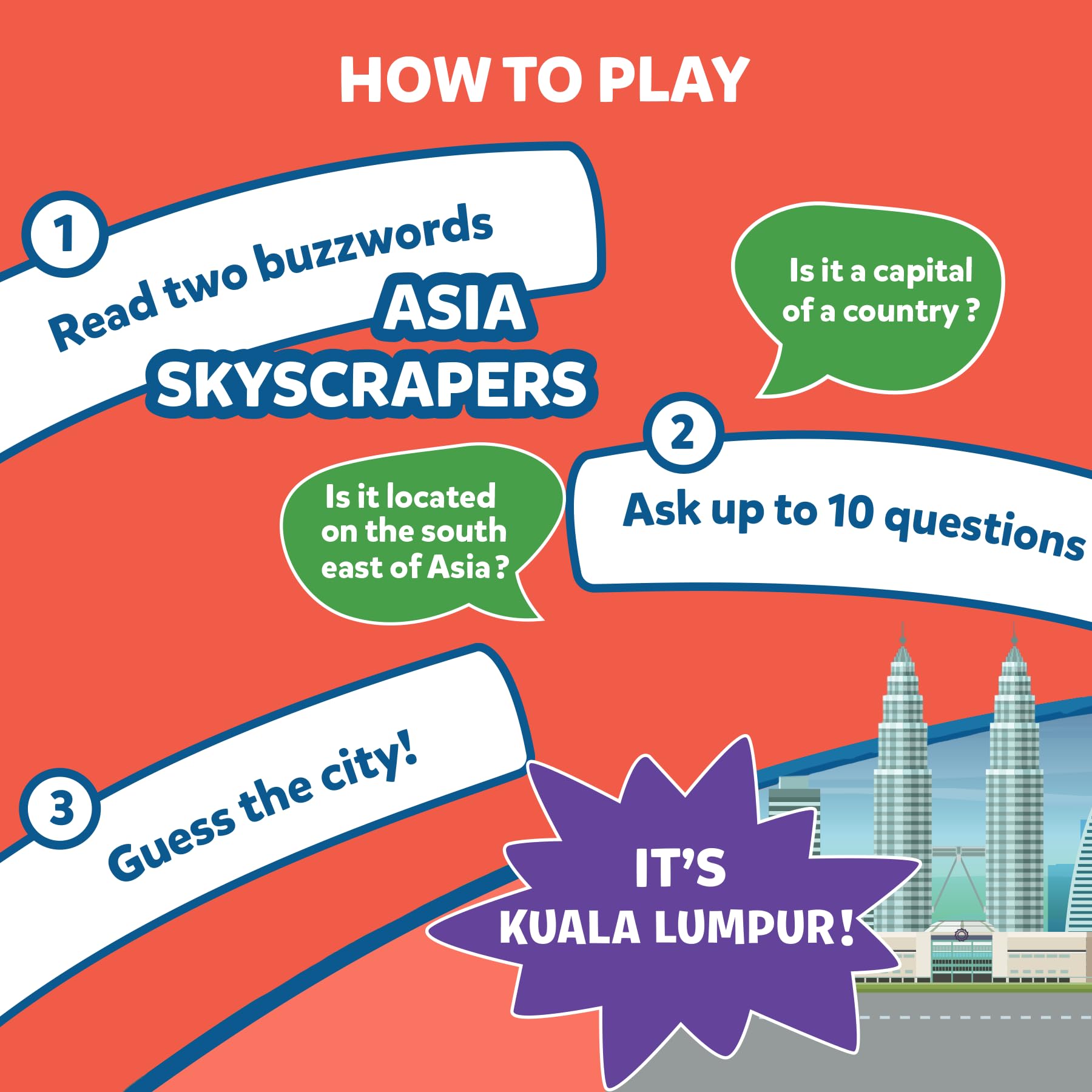 Skillmatics Guess in 10 Cities Around the World - Fun Educational Travel Card Game for Kids Ages 8+ | Geography & History Learning Toy | Perfect Gift for Boys & Girls Who Love Board Games | Great for Family Game Nights & Classroom Activities