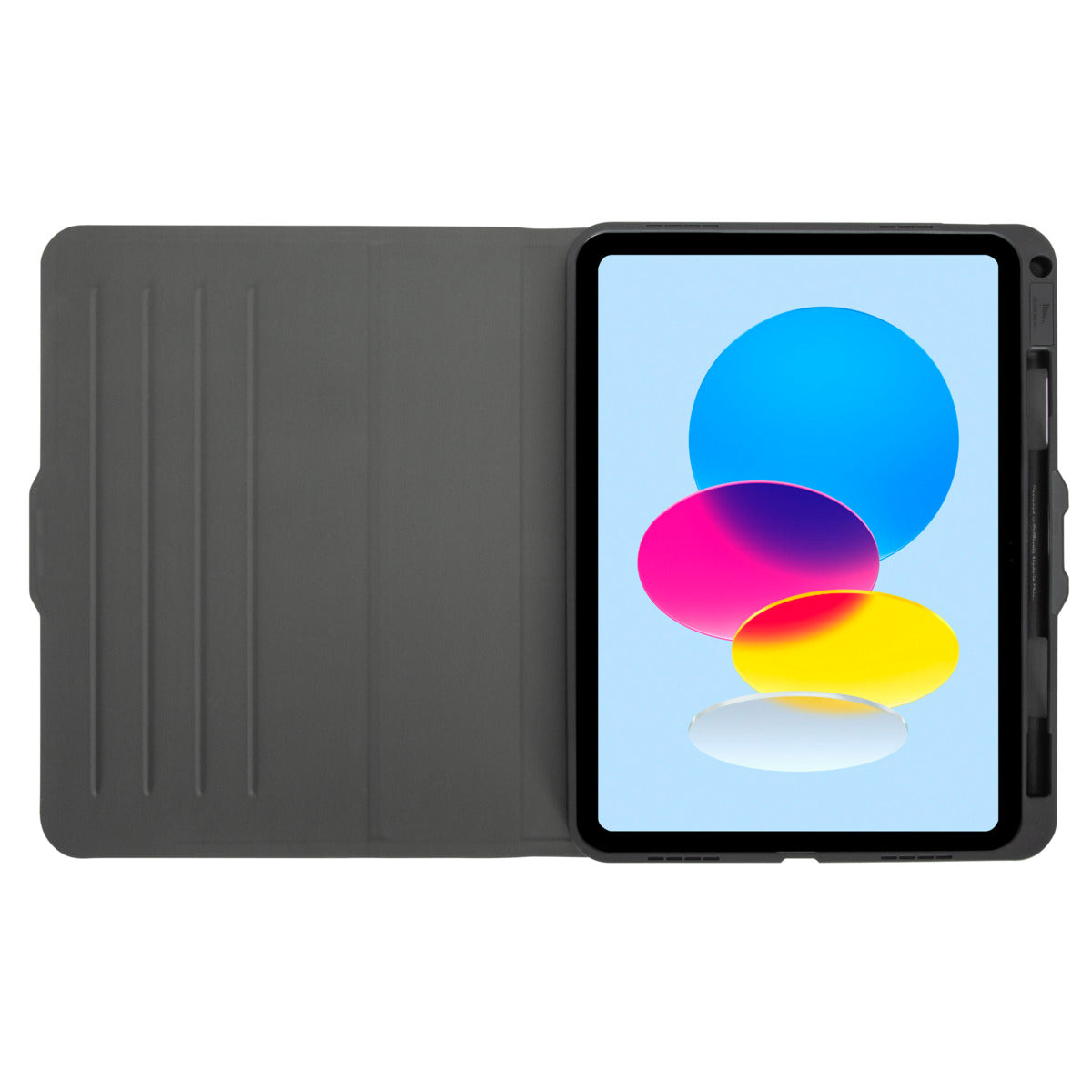 VersaVu® Protective Case for iPad® (A16) & 10th Gen iPad® 10.9 Inch - Slim Fit Shockproof Cover with Auto Sleep/Wake (Black) - Perfect for Work, School & Travel