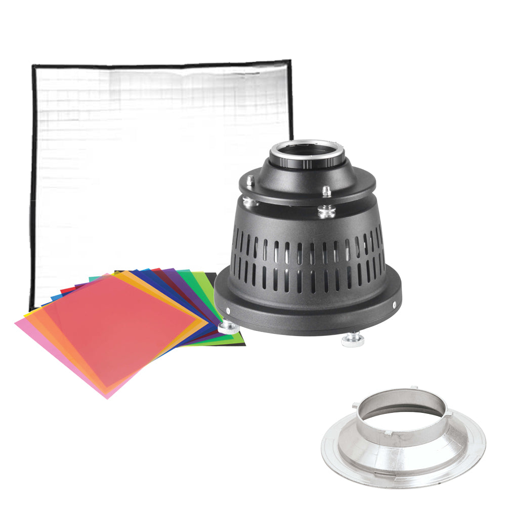 Creative Special Effect Lighting Modifier Kit for Photography & Videography - Softbox, Grid, Diffuser for Studio & Outdoor Shoots