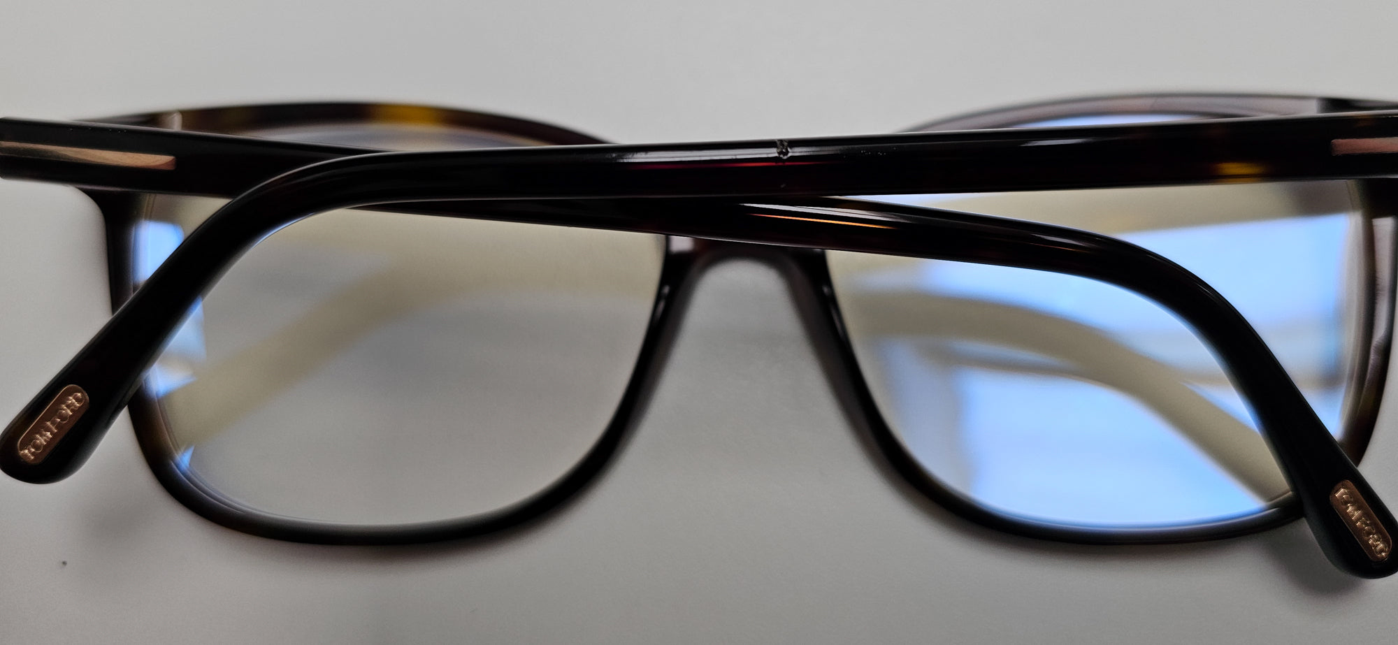 Tom Ford Havana Rectangle Sunglasses - Dark Havana Frame - Stylish & UV Protection for Outdoor, Driving & Fashion