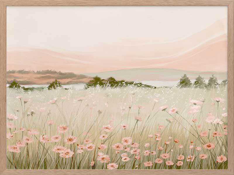 Daydreaming Framed Art Print - Wall Decor for Living Room, Bedroom & Office - Modern Canvas Painting for Home Decoration