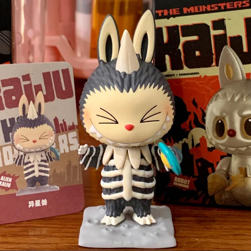 Labubu The Monsters Kaiju Series ALIEN KAIJU Collectible Vinyl Figure - Cute Japanese Anime Character Toy for Display & Gifts | Perfect for Anime Fans, Collectors & Home Decor