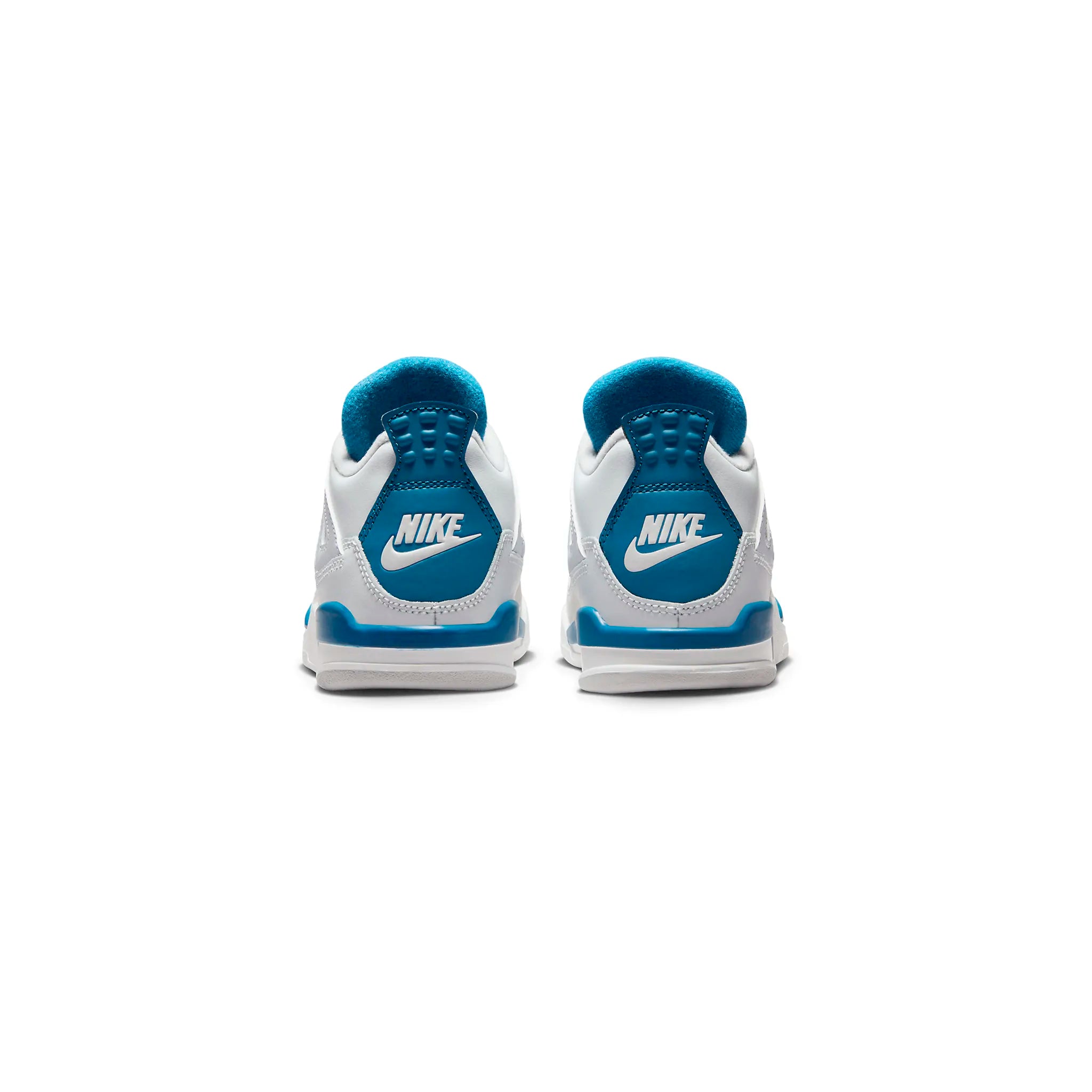 Air Jordan 4 Retro Military Blue Kids' Basketball Shoes - Authentic PS Size for Boys & Girls - Perfect for School, Sports, and Casual Wear