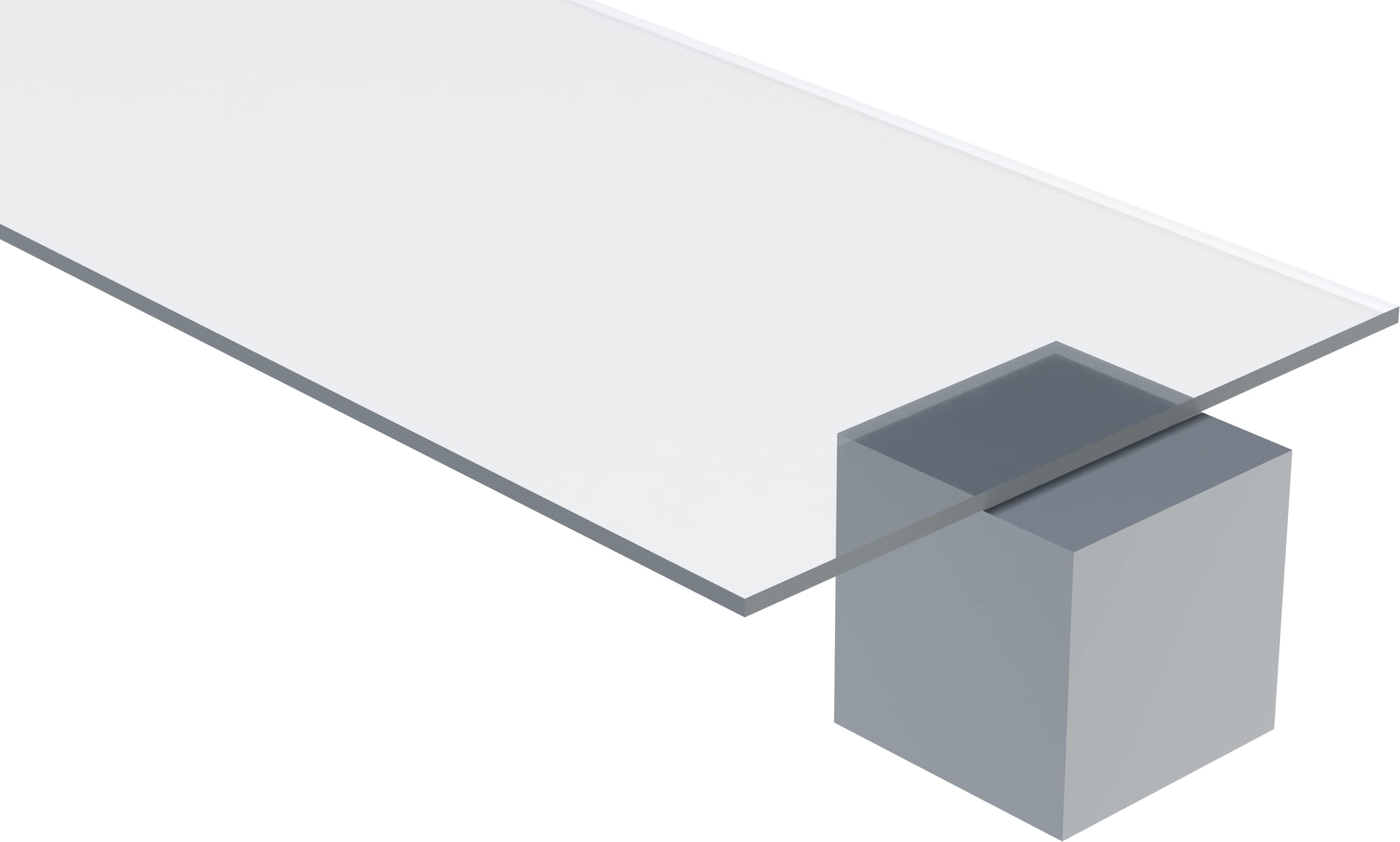 Clear Polycarbonate Sheet 12mm (0.472
