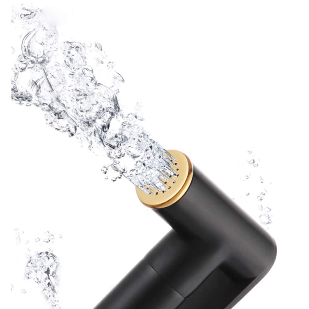Portable Brass Bidet Sprayer Kit - Cold Water Toilet Bidet Sprayer with High Pressure Nozzle for Bathroom & Travel Use