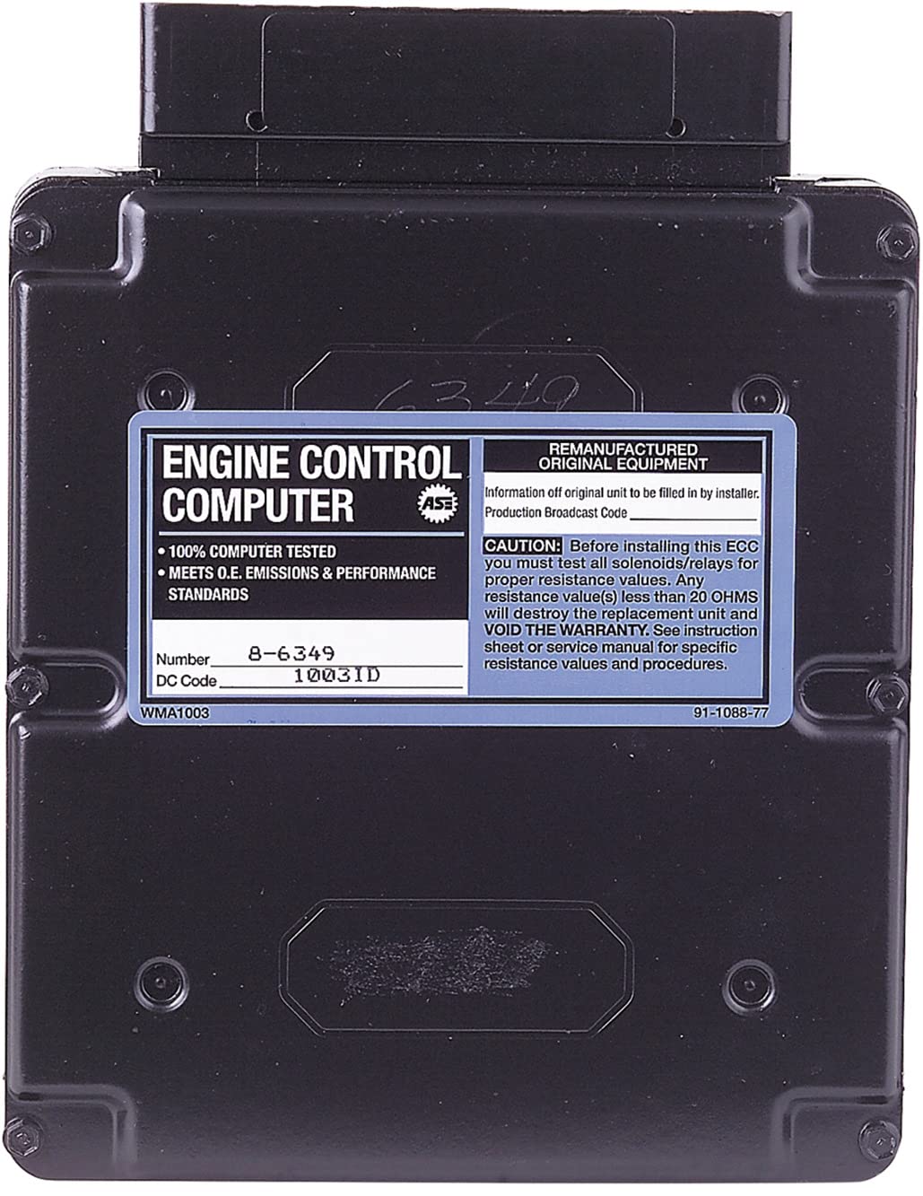 Cardone 78-6349 Remanufactured Ford PCM ECM Engine Computer - Compatible with Ford F150, F250, F350, Mustang & More (Perfect for Engine Performance & Troubleshooting)