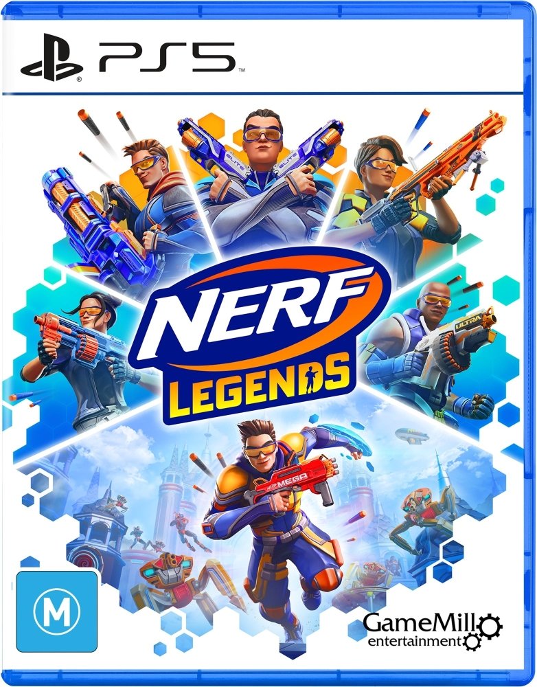 Nerf Legends PS5 Game - Action-Packed First-Person Shooter for PlayStation 5 | Perfect for Family Fun & Competitive Multiplayer Gaming