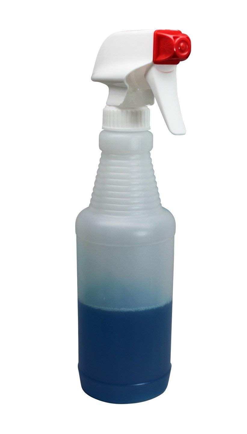 Pinnacle Mercantile 16 oz Plastic Spray Bottles - Leak Proof, Empty Refillable Bottles, Value Pack of 64, Made in USA - Perfect for Cleaning Solutions, Gardening, Hair Care & DIY Projects