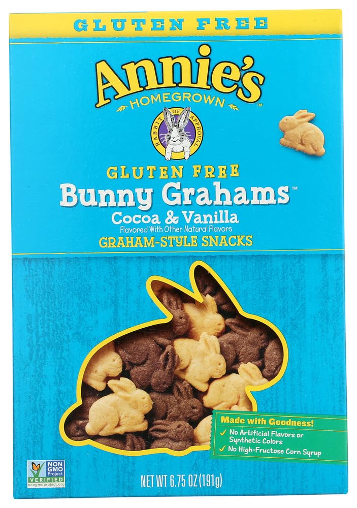 Gluten-Free Vanilla Coconut Bunny Cookies - 12 Pack | Vegan Easter Treats, Holiday Party Snacks, Kids Lunchbox Dessert