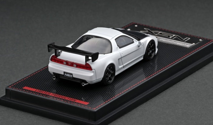 1/64 Scale Honda NSX (NA1) Diecast Model Car - Matte Pearl White Finish | Collectible Toy for Car Enthusiasts & Perfect Gift for Racing Fans