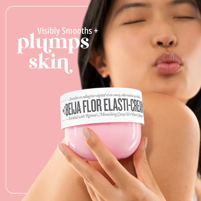 Beija Flor™ Collagen Boosting Cream by Sol de Janeiro - Hydrating & Firming Face Moisturizer for Glowing Skin | Day & Night Skincare Routine
