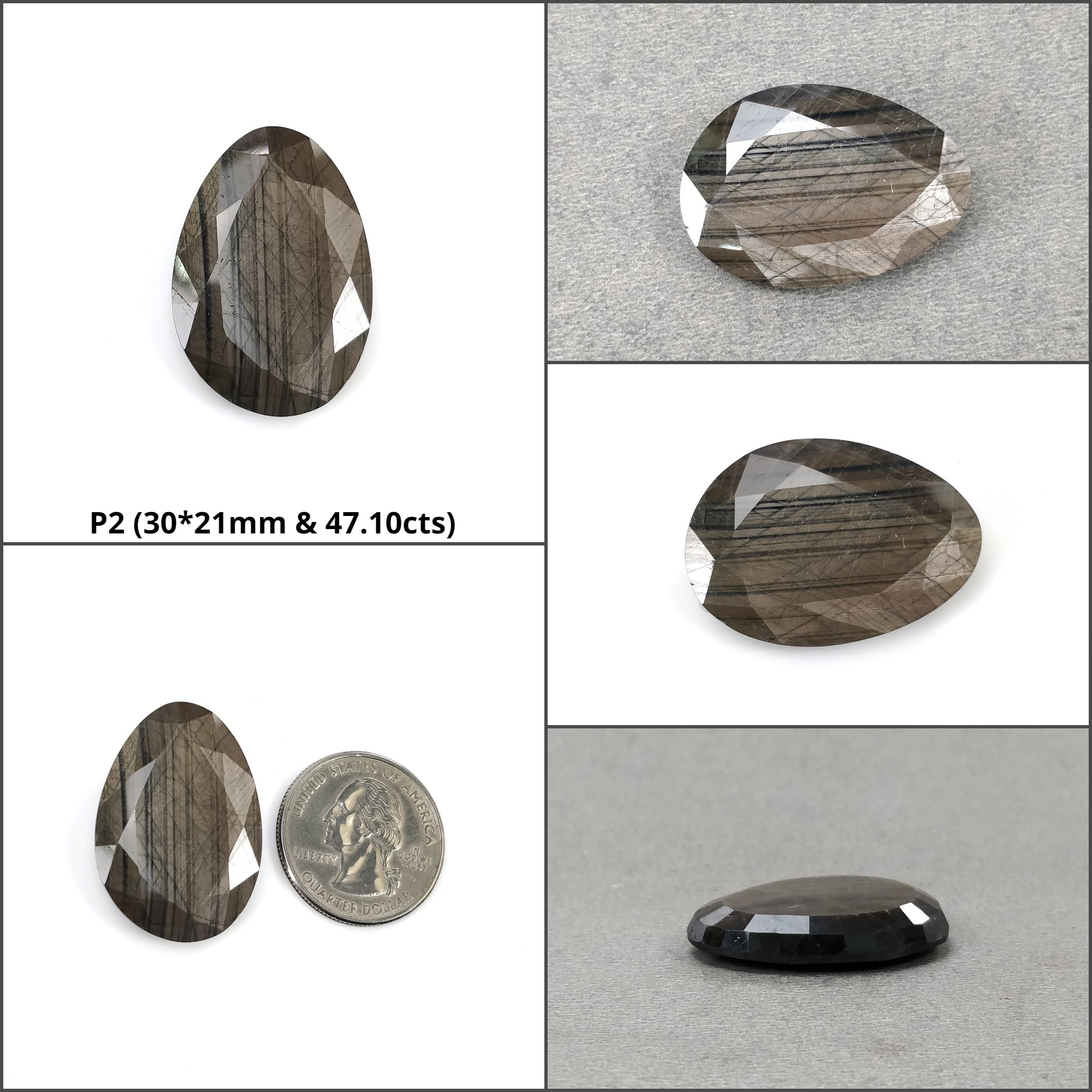 Natural Untreated Golden Brown Chocolate Blue Sheen Sapphire Gemstone - Normal Cut, Uneven Shape for Jewelry Making, Engagement Rings & Unique Gifts