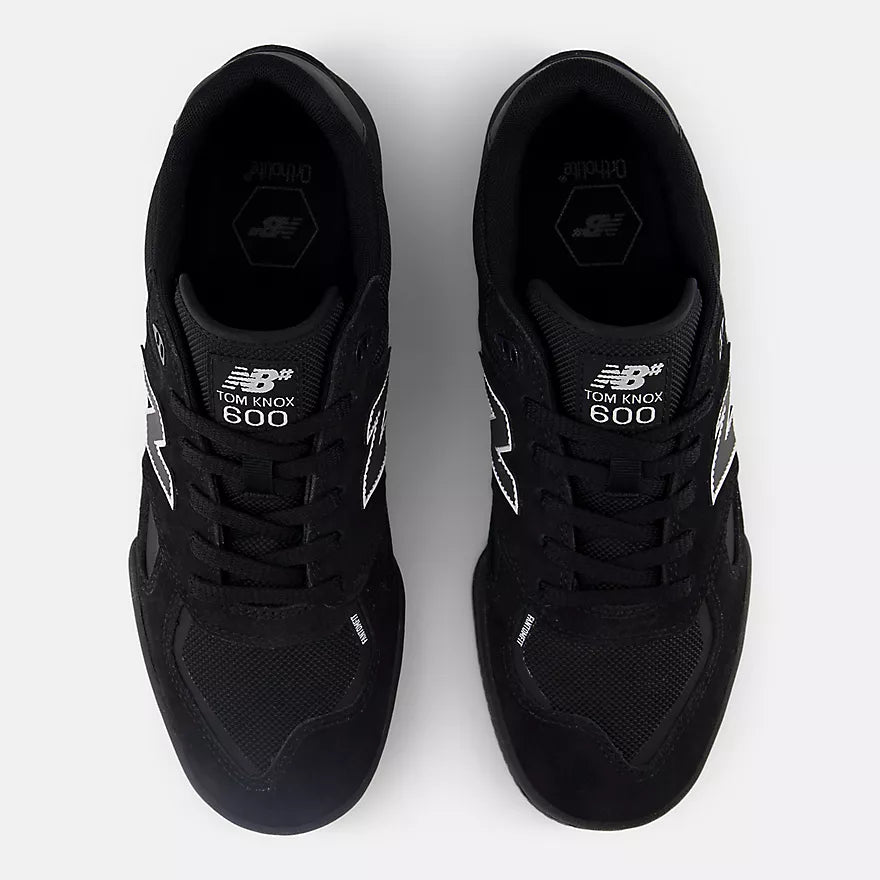 New Balance Numeric NM600TER Tom Knox 600 Skate Shoes - Black | Durable & Comfortable for Skateboarding & Streetwear Fashion
