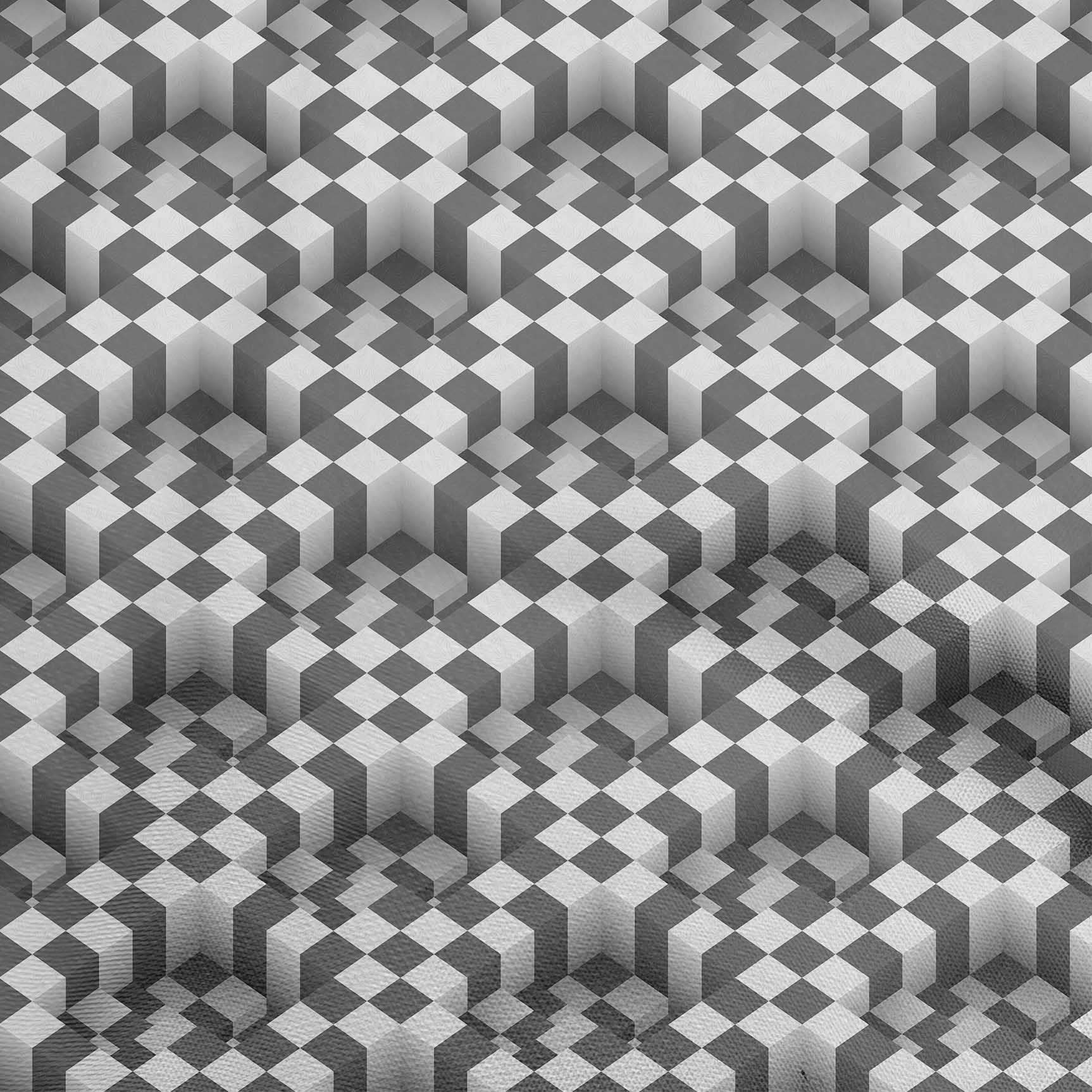 oneOone Velvet Gray Fabric by The Yard - 58 Inch Wide Printed DIY Sewing Material for Clothing, Home Decor & Crafts | Soft Geometric Design for Dresses, Curtains & Upholstery