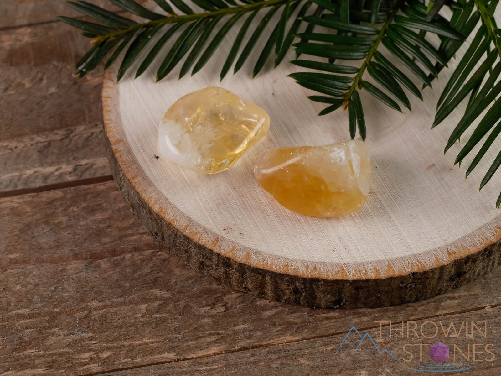 Natural CITRINE Tumbled Stones - Healing Crystals for Self Care, Birthstone Jewelry Making & Positive Energy - Bulk Tumbled Gemstones for Meditation, Reiki & Home Decor (E1409)