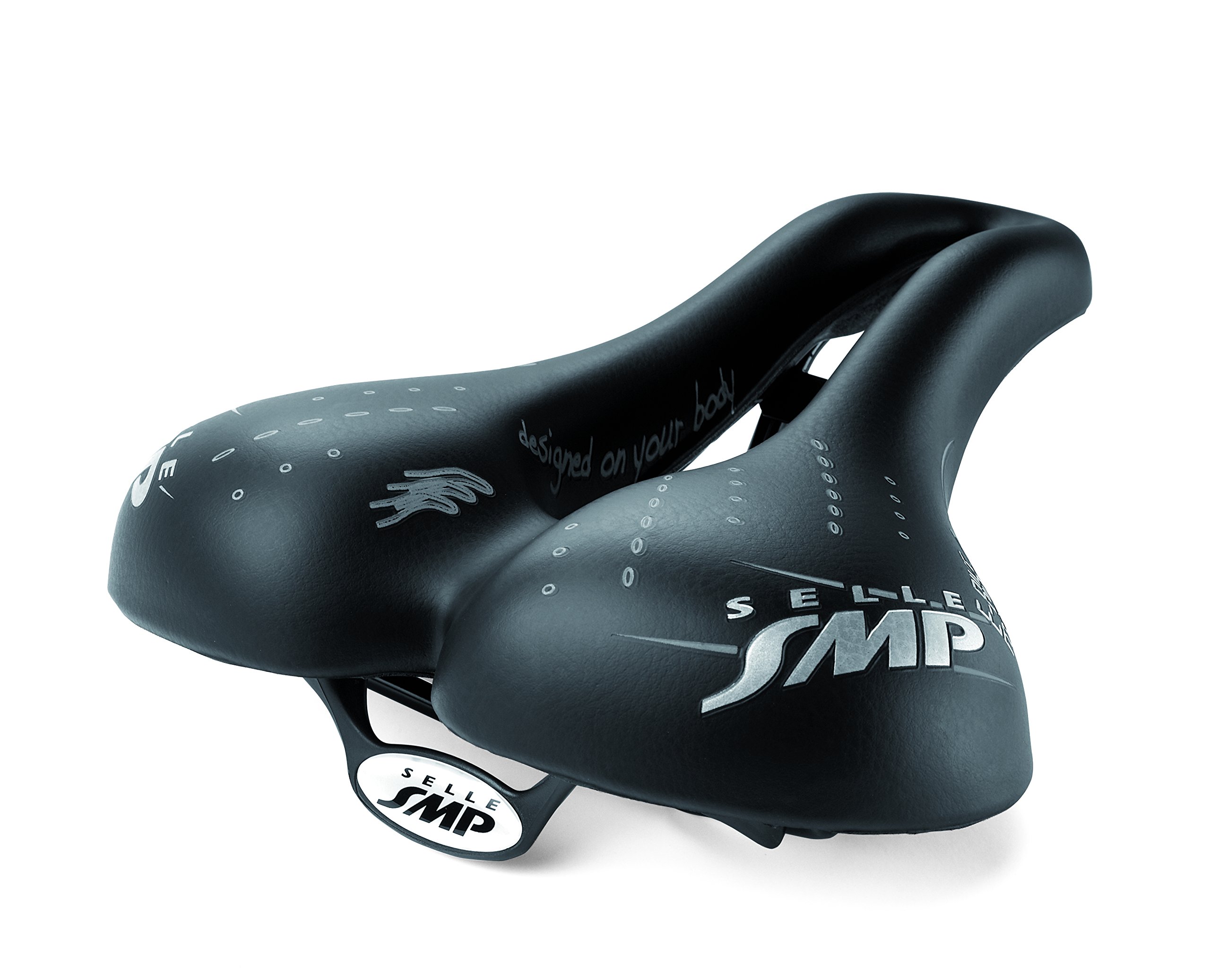 Selle SMP E-Bike Saddle - Comfortable Bike Seat for Electric Bicycles - Perfect for Long Distance Cycling, Commuting & Urban Riding