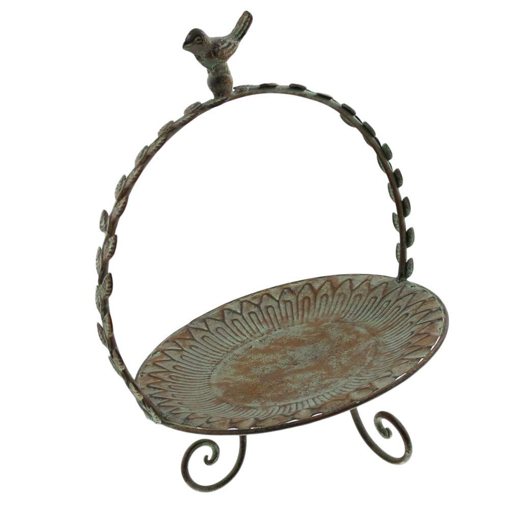 Vintage Iron Fruit Tray - DOITOOL Retro Storage Basket for Home Decor, Desk Organizer, Kitchen Counter Display | Perfect for Storing Fruits, Sundries, Office Supplies & Decorative Items