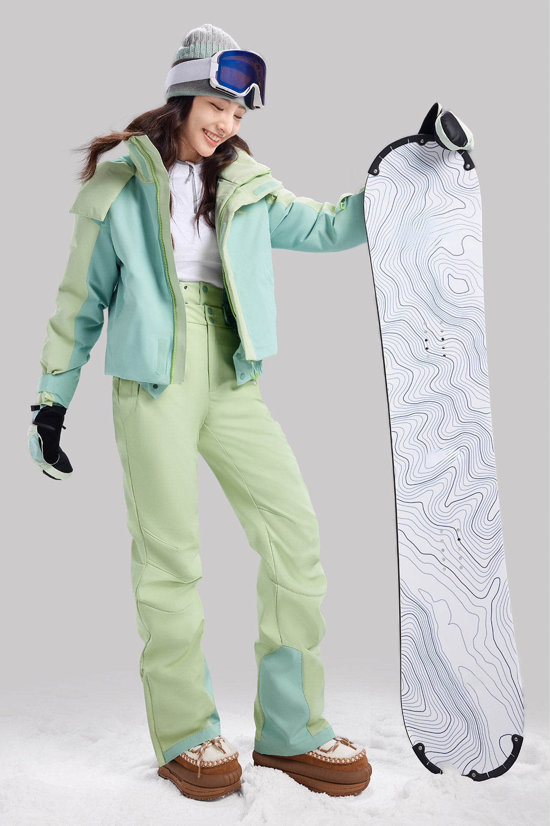 SnowShieldPro Women's Waterproof Down Ski Jacket & Pants Set - Winter Snow Sports Gear for Skiing, Snowboarding & Cold Weather Outdoor Activities