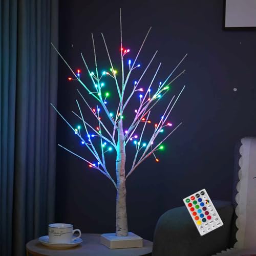 72 LEDs RGB Birch Tree