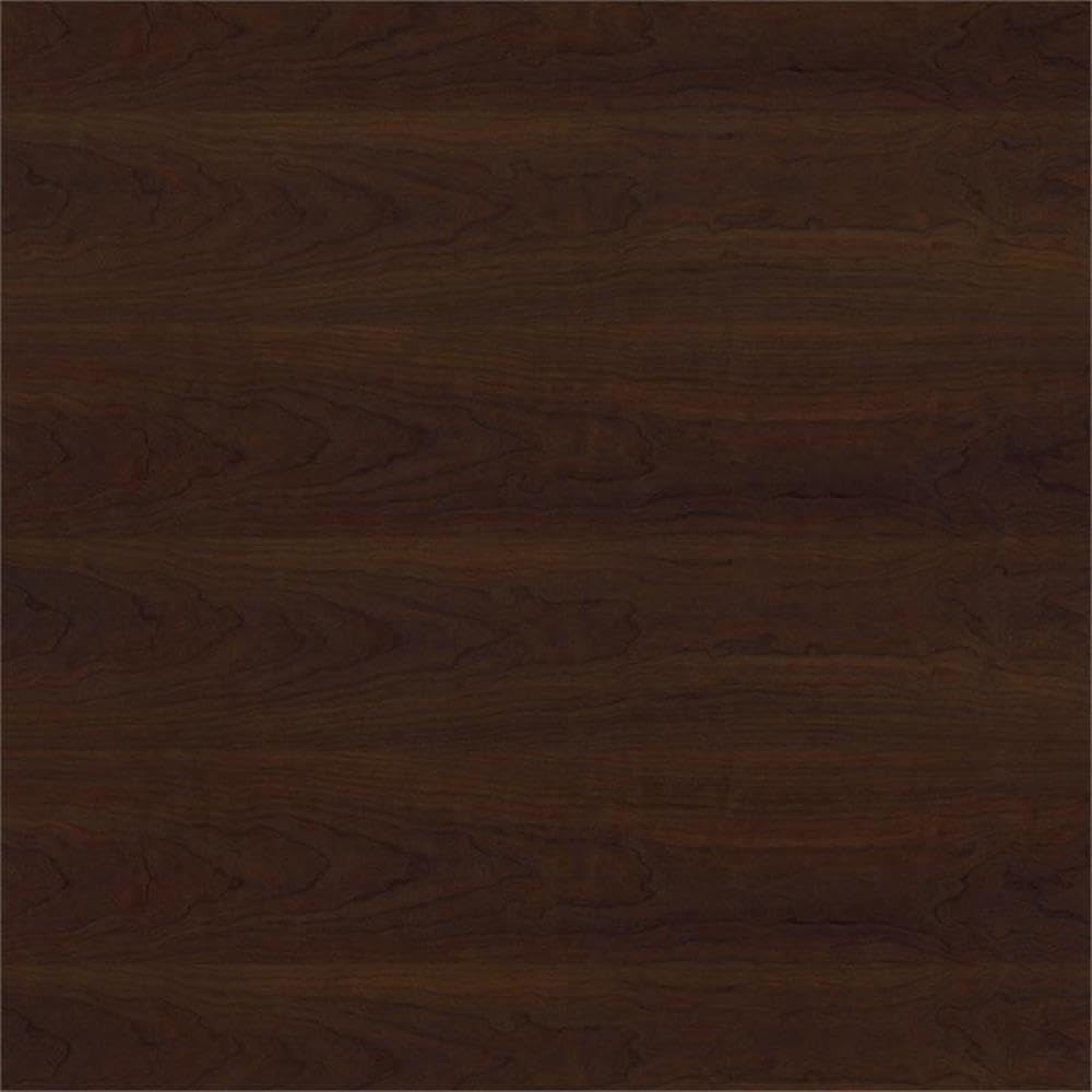 BOWERY HILL Cherry Wood Nightstand with Drawer - Modern Bedside Table for Bedroom, Living Room, or Guest Room - Sturdy Engineered Wood Construction