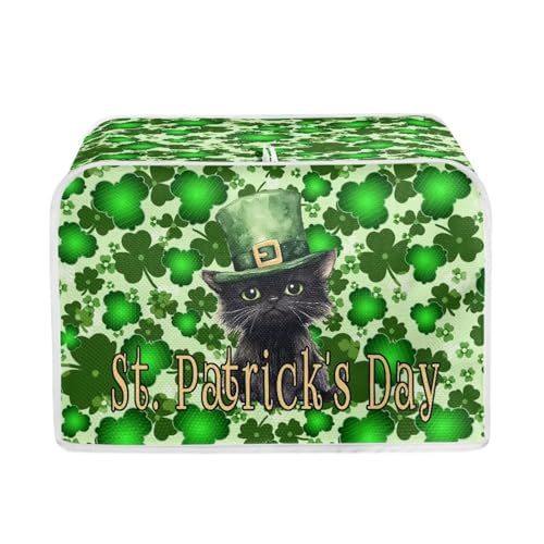 Black Cat St. Patrick's Day-Green