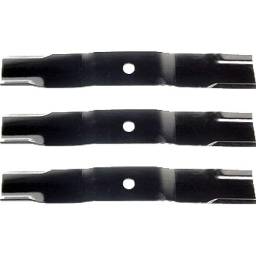 (3 Pack) Premium Low Lift Replacement XHT Lawn Mower Blade - Fits MTD/Cub Cadet/White 759-3837 | 17.25