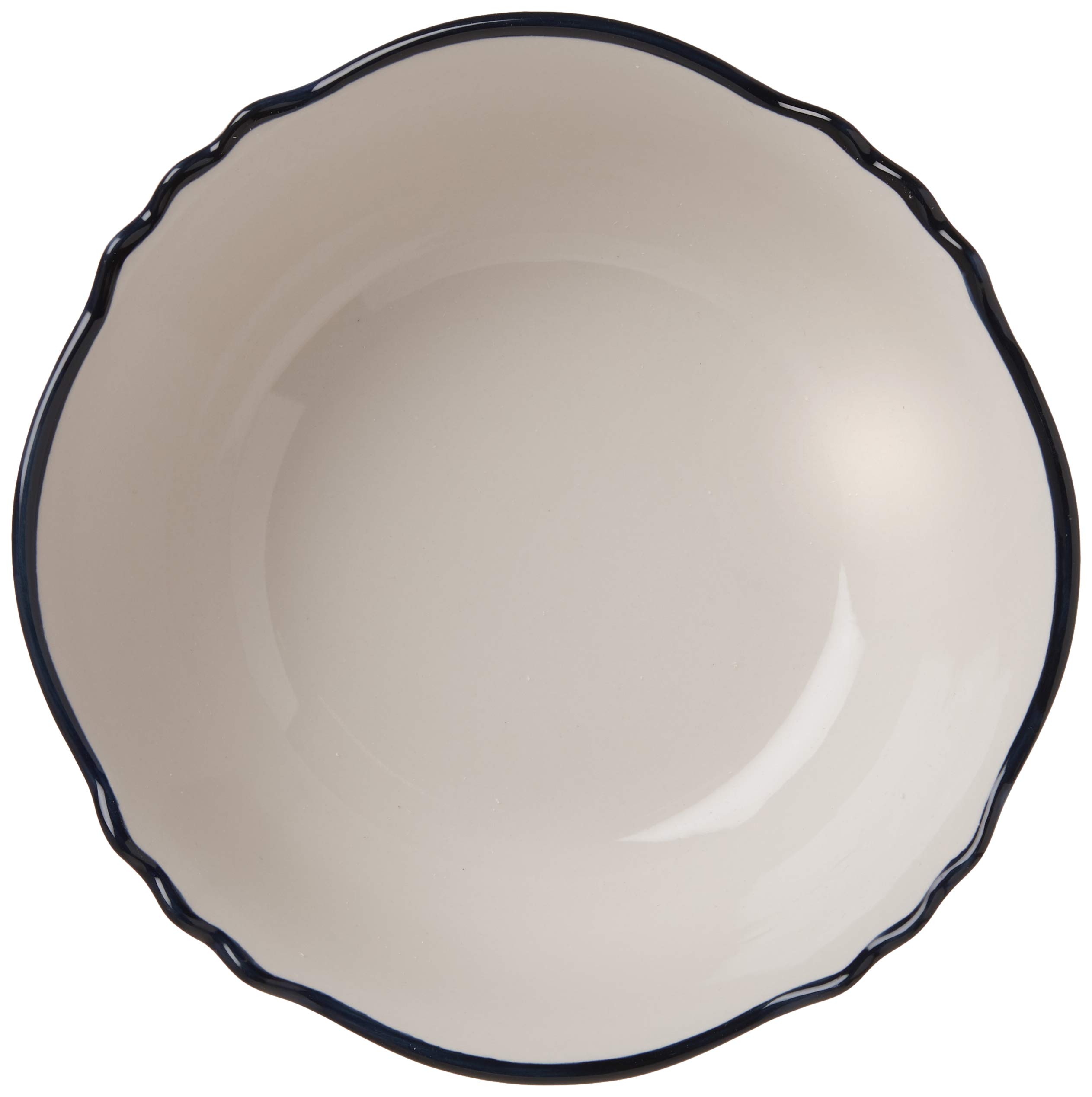 Gibson Elite Hand-Painted Dinnerware Set - 2-Piece Serving Bowls, Luxembourg Style - Perfect for Formal Dining & Holiday Entertaining