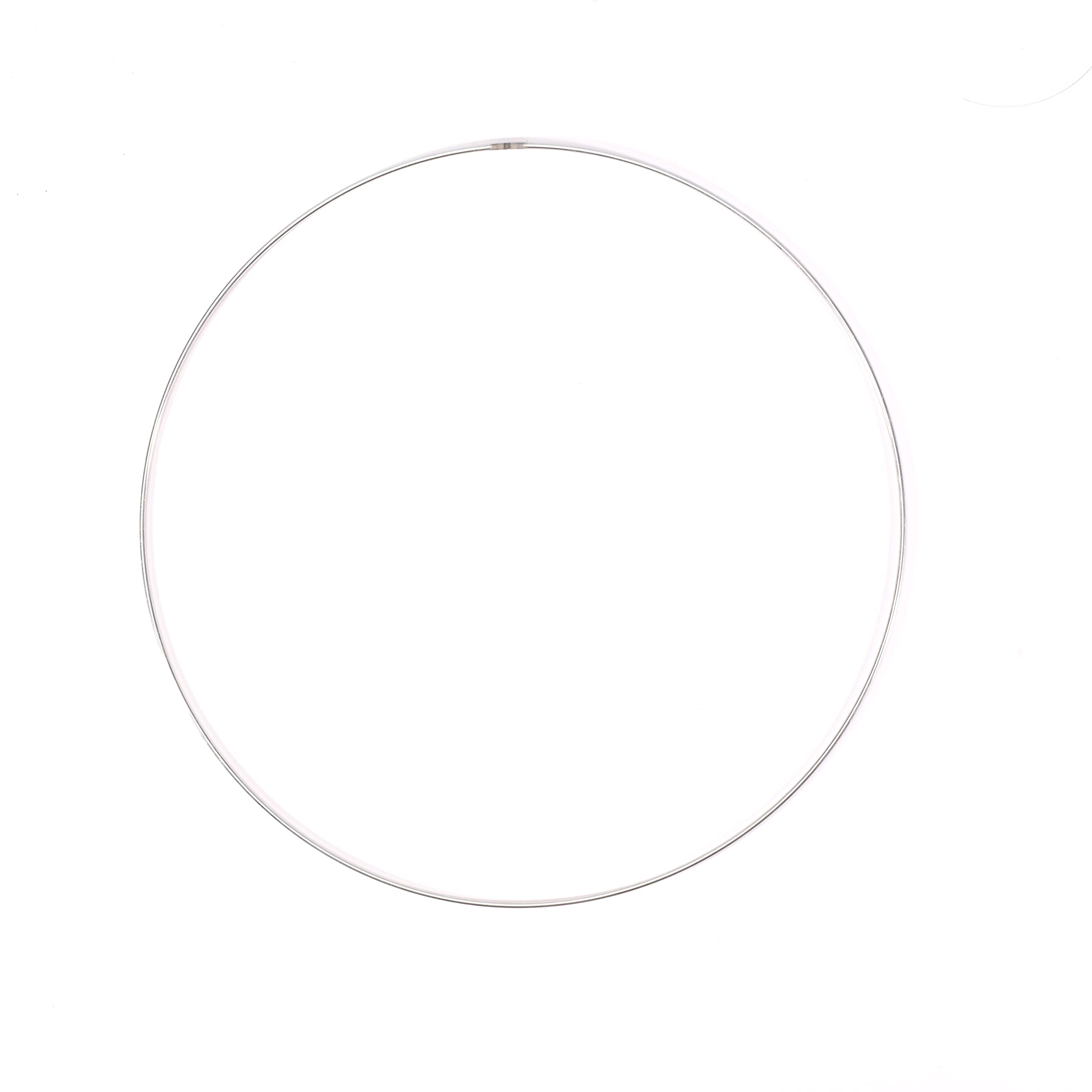 Vaessen Creative Silver Metal Rings for Jewelry Making, DIY Crafts, and Scrapbooking - 30 Pack (Perfect for Earrings, Necklaces, and Handmade Gifts)