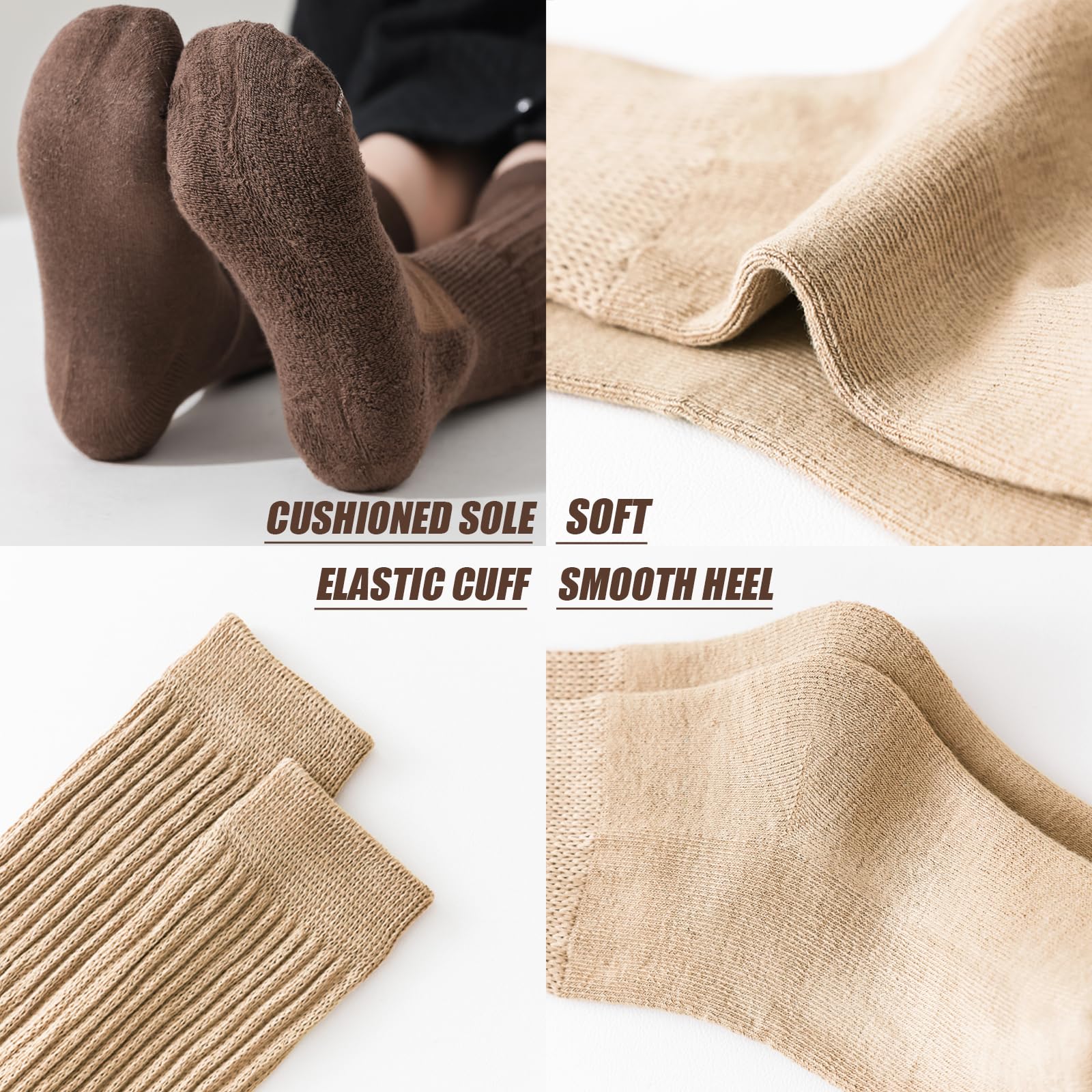 Girls Slouch Socks - Soft Warm Knee High Scrunch Socks for Kids (2-3 Pairs) | Perfect for School, Winter Boots & Casual Outfits